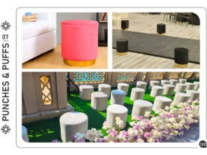 Benches & Puffs Overview