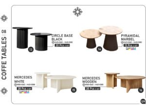 Dual-Set Coffee Tables