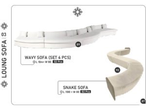 Wavy & Snake Sofa Series